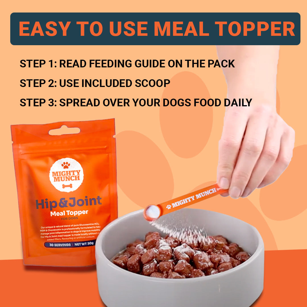 Dog Meal Topper Mighty Munch AU