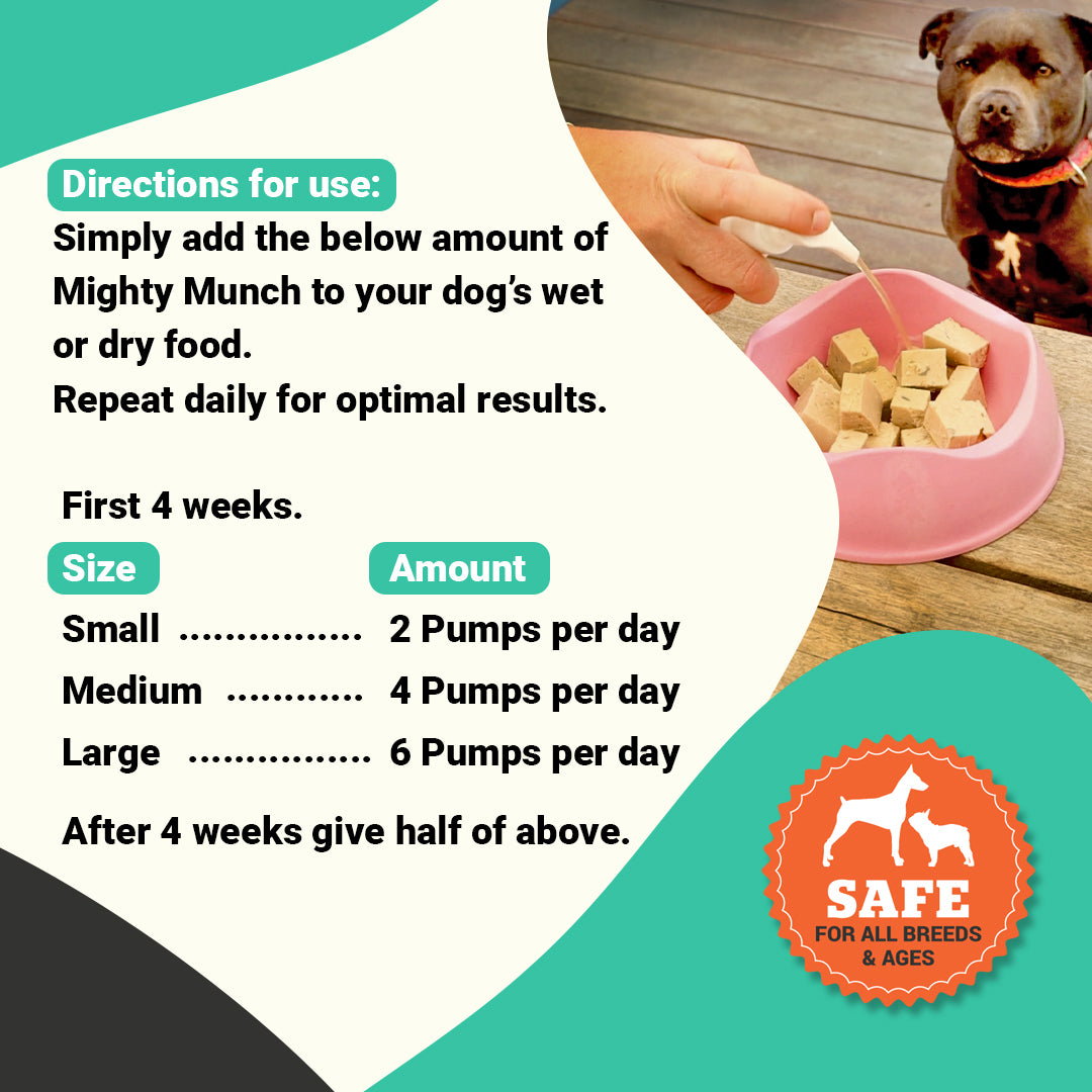 Fish Oil For Dogs Mighty Munch AU